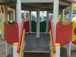 Установка игрового комплекса в г. Жиздра Калужской обл., парк «Сказка»