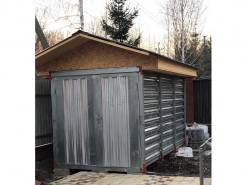 Блок контейнер на садовом участке в Туле