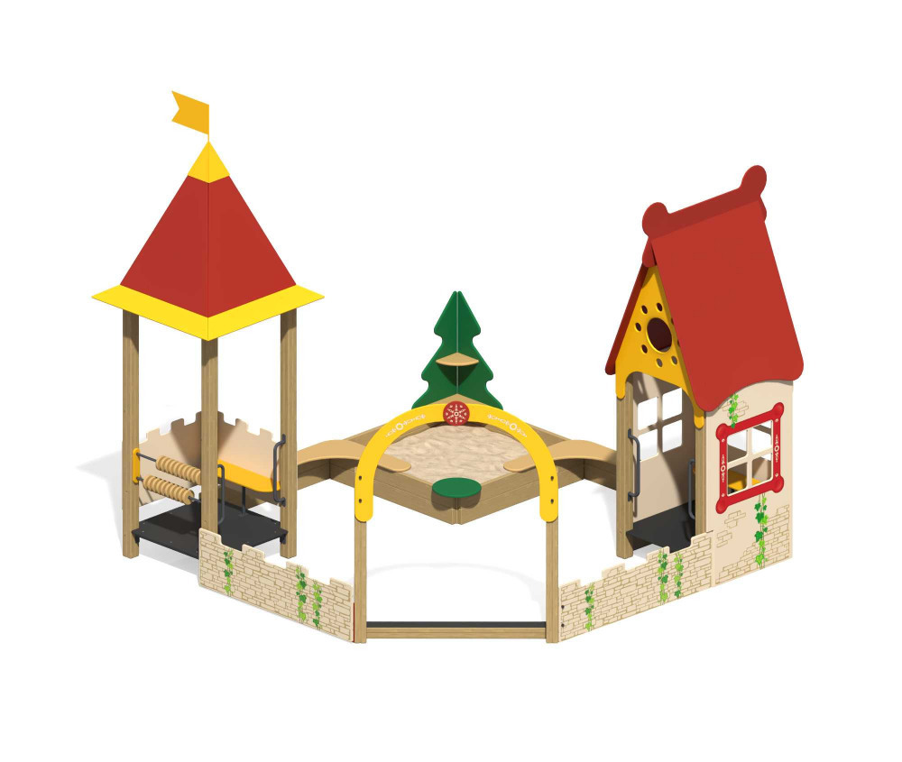 Песочный дворик "Белоснежка"